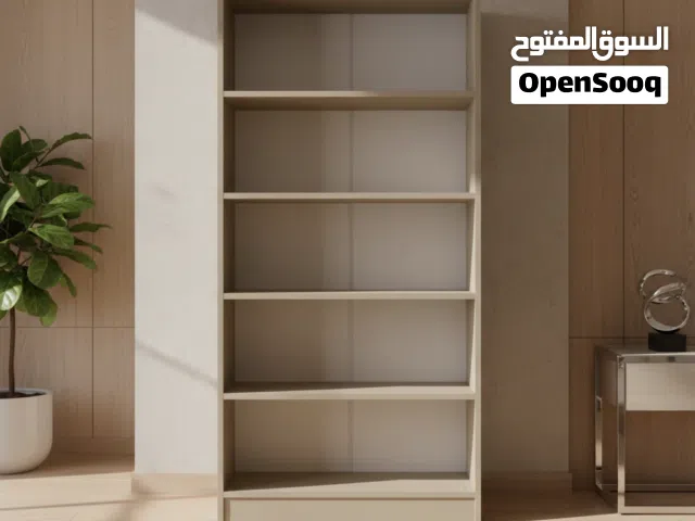 مكتبة كتب خشبية دافني بتصميم عصري - موديل BS02 (DAFNE)