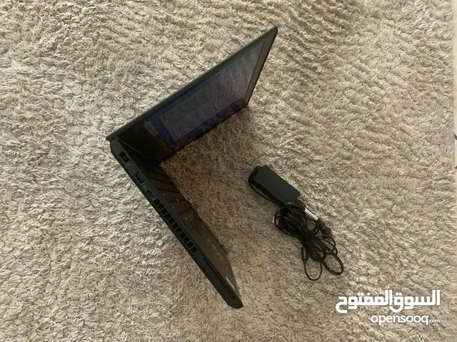 لينوفو T470 كور اي 5 رام 12الجيل السادس هارديسك 715 ssd بحالة ممتازةً وسريع جدا للألعاب أو العمل