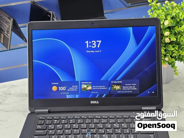 Dell Latitude E7450 Processor Core i5 5Th Generation 8GB Ram 256GB SSD Display 14-inch screen size