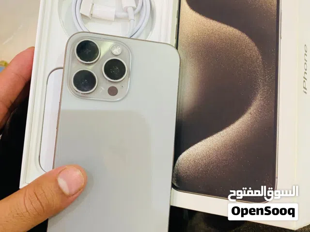 Iphone 15 pro max (Natural Titanium)