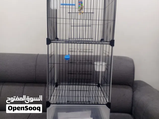قفص طيور طابقين كلش حلو ومرتب جديد ما مستعمل كلش حلو بي تايرات من جوه محرك ويصير ثابت
