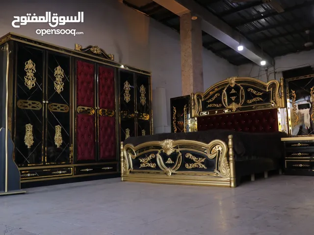 غرفه نوم مصريه خشب لاتيه 18 وزان استخدام بسيط للبيع