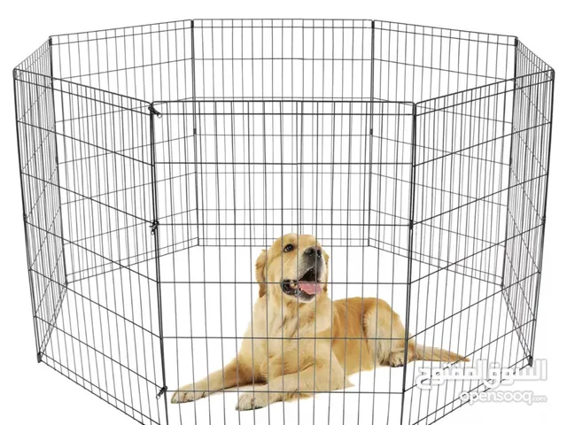 Large dog pen. Cage