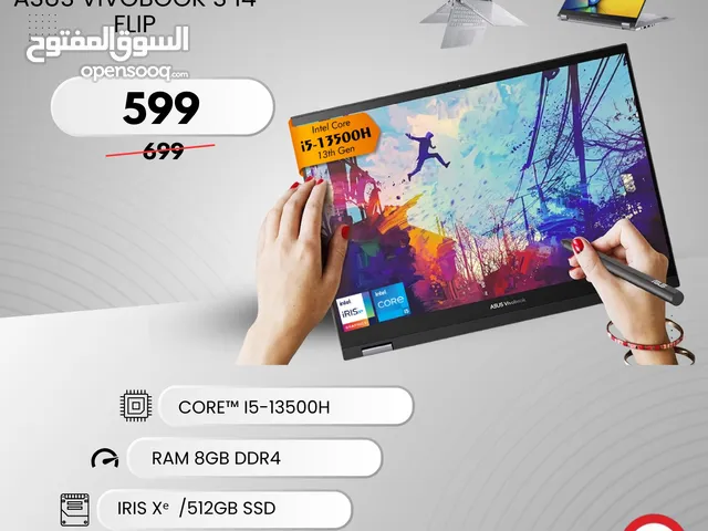 ASUS VIVOBOOK كور اي 5    FLIP