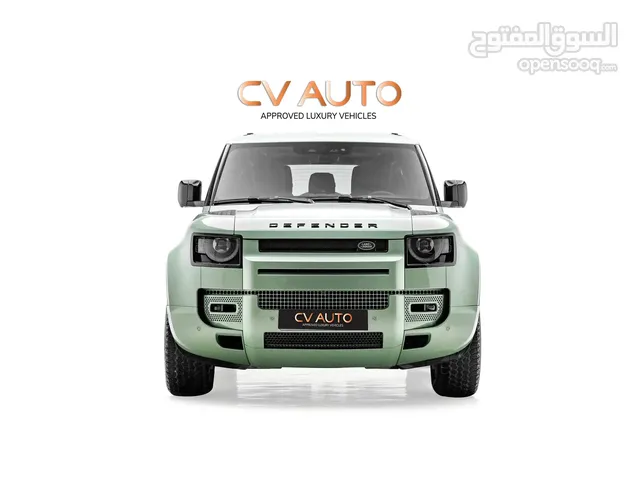 2023  Land Rover  Defender  75th Limited Edition P400  GCC Spec  Warranty Service Contract
