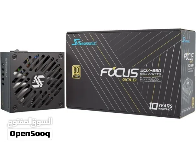 Power Supply - Seasonic Focus 650W 80+        Gold SFX باور سابلاي