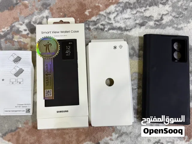 كفر سامسونك بلادي s24 ultra smart view wallet case