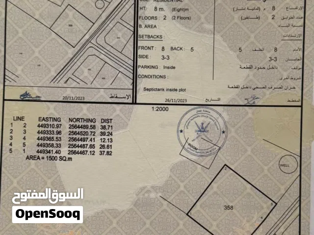 ارض سكنيه شبك