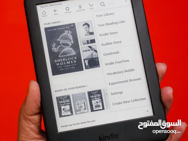 قارئ كتب كندل جيل 10 بيسك بحالة ممتازة