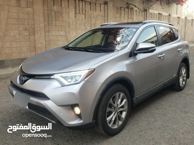 تويوتا رافور هايبرد 2018 ماشيه 31الف فل وارد امريكا السياره بضاعه جديد كرت