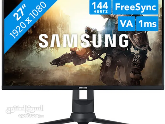 شاشة سامسونج FHD 144hz حجم 27