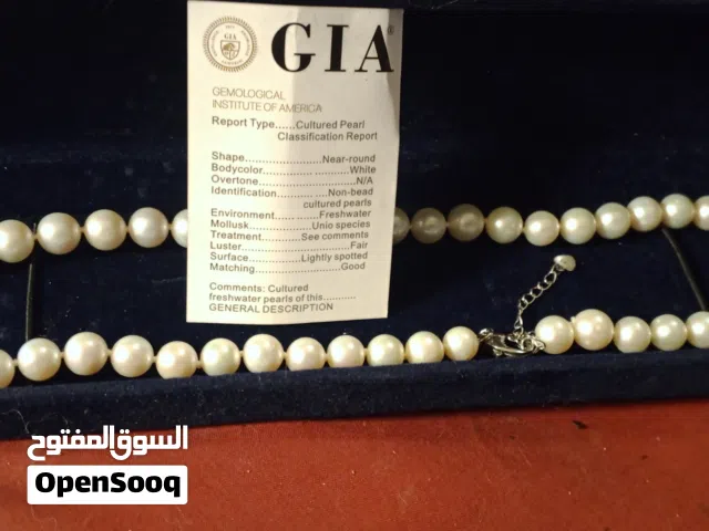 genuine high end pearl necklace with GIA Certificate