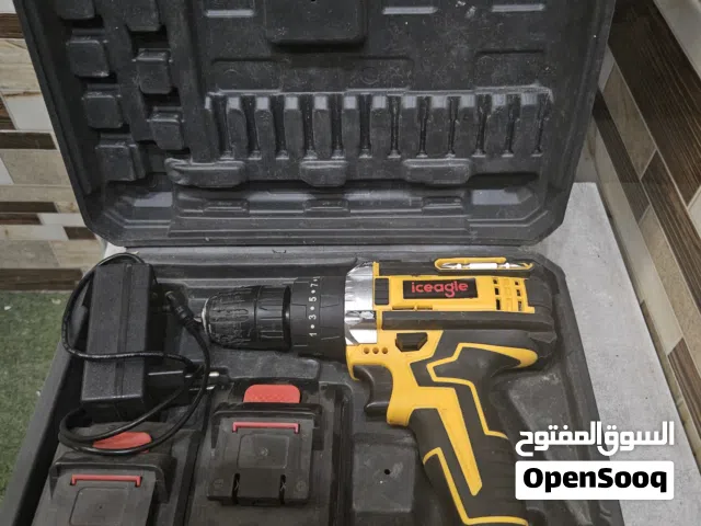 مفك براغي لاسلكي، طقم مثقاب لاسلكي 21 فولت، مع بطاريتين سعة 2000 مللي أمبير، مثقاب لاسلكي