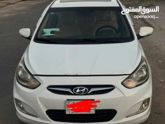 New Hyundai Accent in Baghdad
