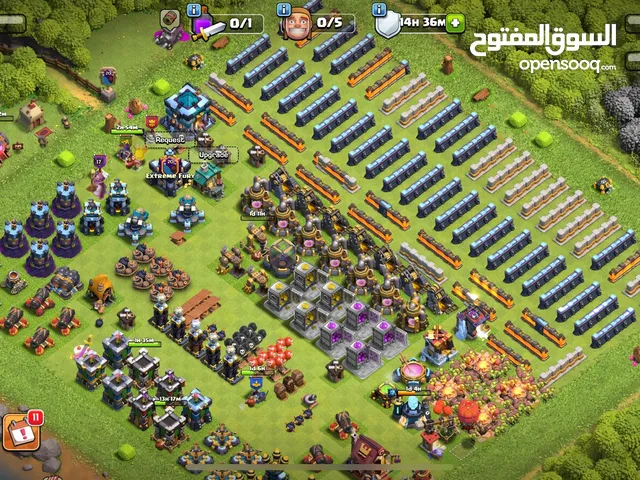 Clash of clans Town hall 13 كلاش أوف كلانس