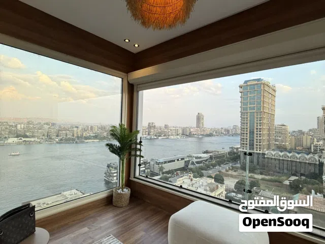 شقة فندقيه على النيل بجوار الفورسيزون للإيجار