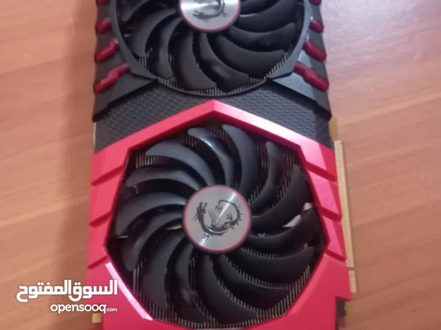 للبيع: MSI GTX 1070 Gaming X 8GB  وحش الأداء بحالة المصنع