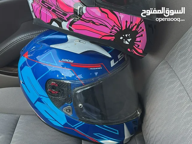 خوذتين LS2 مقاس لارج
