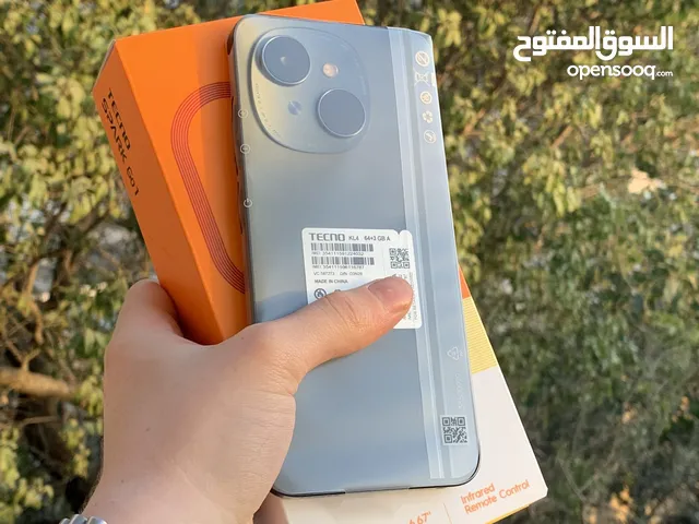 شبيه الايفون تكنو سبارك g1 128 جيجا الرام 4GB+4GB كفالة 13 شهر على الجهاز طبعا جديد مع مرفقاته