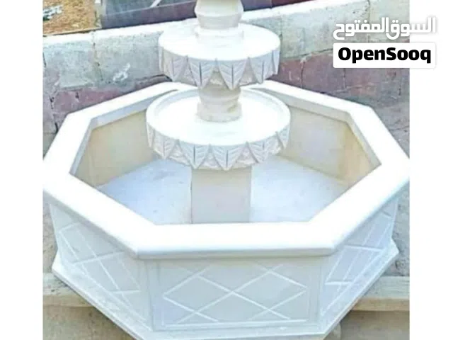 نوافير وشلالات وبابكيو حواض زريعه جميع انواع الحجر البناء والديكوارات الاستفسار الاتصال واتس