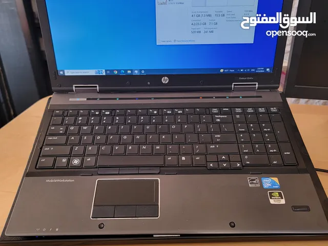 لابتوب اتش بي HP Elitebook 8540W core i7 بسعر اقل من سعر القطع (حرررق)