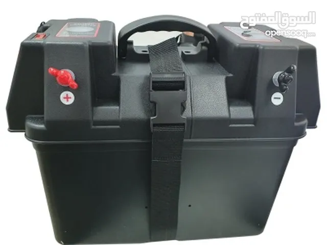 Marine 12V Battery Protection Box with USB & Cigarette Lighter Port