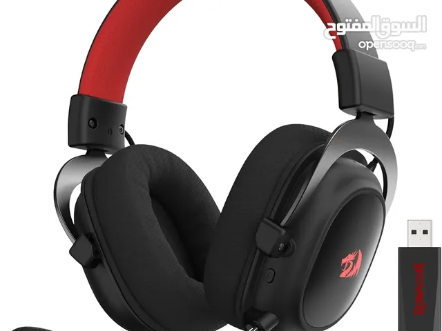 Redragon H510 PRO Zeus-X RGB Wireless Gaming Headset - 7.1 Surround Sound سماعات ريدراجون وايرليس
