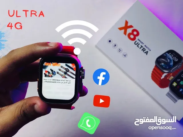 الساعه الاندوريد x8 ultra 4G