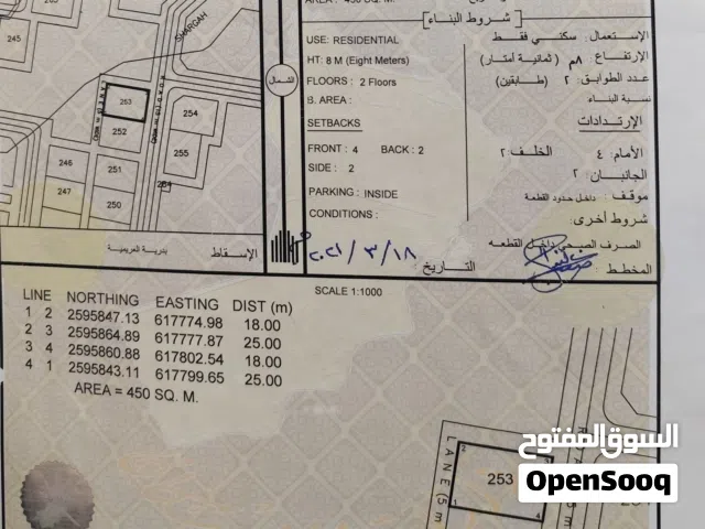 أرض في سيح الاحمر 450