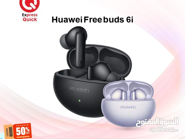 HUAWEI FREE BUDS 6I AVAILABLE ALL COLOR NEW /// سماعه هواوي فري بدز 6I متوفر جميع الالوان الجديده
