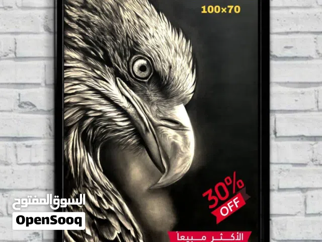 لوحات فنية ديكورية مميزة – مقاس 100×70 سم