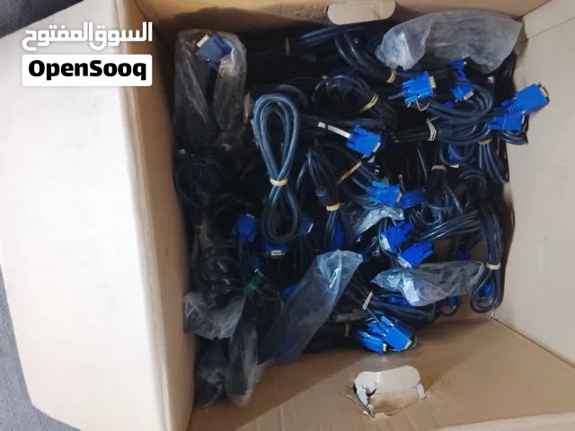كيبوردات وماوسات امريكيه كوابل كهربا كوابل شاشه امريكيه مستعمله بحالة الوكاله