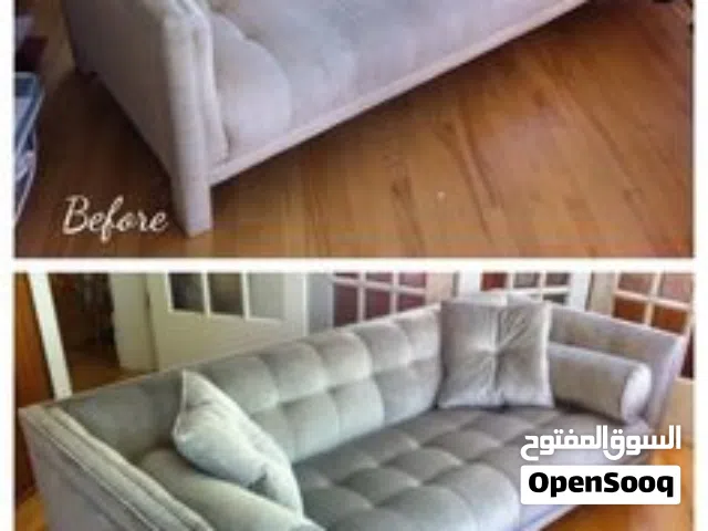 إعادة تجديد وتنجيد الأرائك بأعلى جودة وتصاميم مميزة Sofa Re-upholstery with Premium Quality