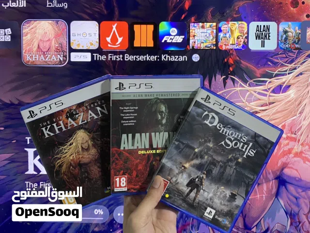 متوفر العاب ps3&ps4&ps5 مستعمل بحال الوكالة للبيع او للبدل