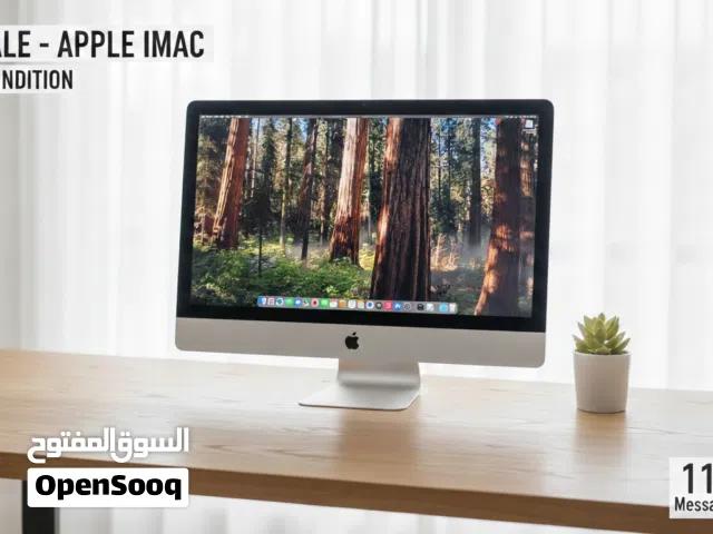 i Mac شاشة 27 بوصة (2011) Mid) بنظافة ممتازة  وسعر لقطة