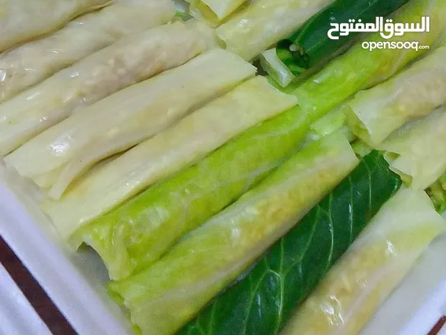 دوالي ملفوف ملوخيه سمبوسة معجنات اكل بيتي رز