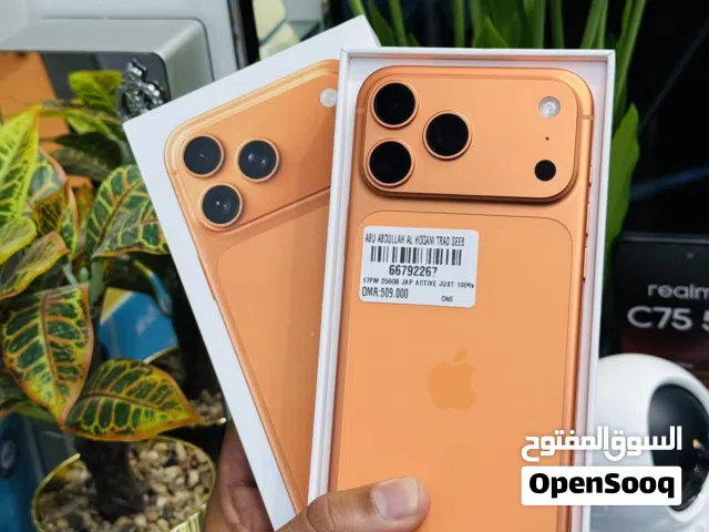 Iphone 17ProMax256gb Orange Arabic version Smooth Fantastic condition Device