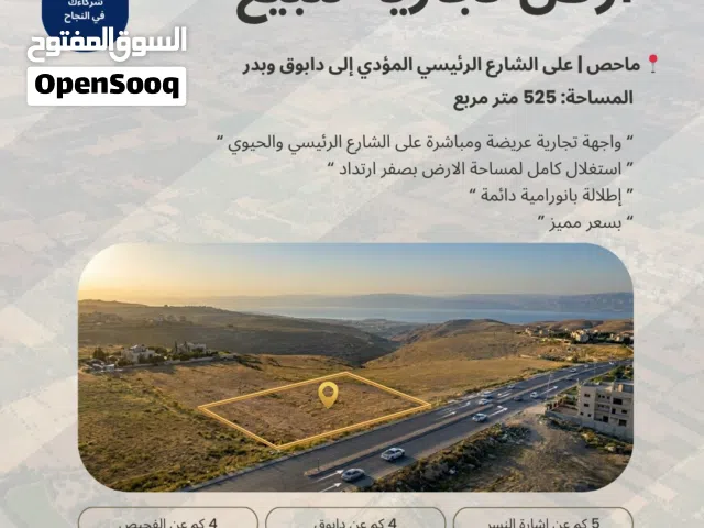 Commercial Land for Sale in Amman Mahes