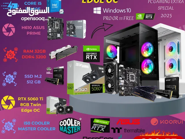 تجميعات PC RTX 5060 Ti – قوة الأداء في متن هل أنتم مستعدون للارتقاء بتجربة الألعاب إلى مستوى جديد