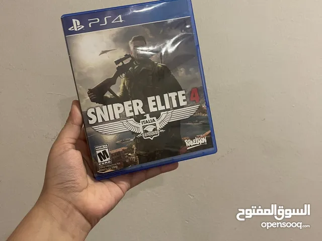 Sniper elite 4 مستعمل مثل الجديد