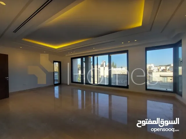 شقة للبيع في جبل عمان بمساحة بناء 225م