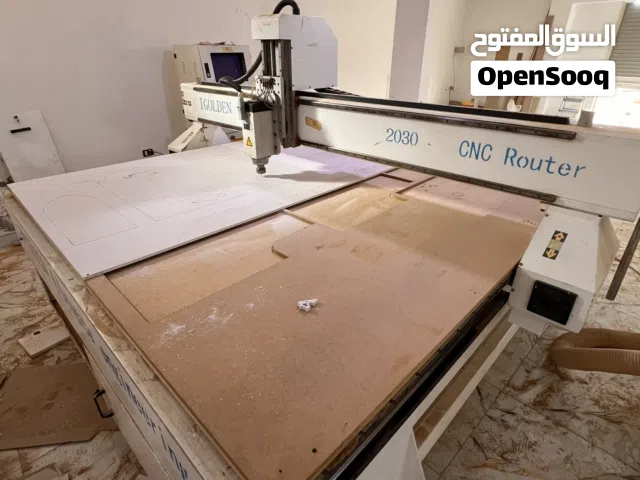 مكينة cnc حجم 3x2 نضيفة هلبه ربي يبارك