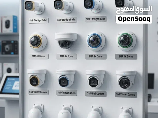 كاميرات مراقبة للمحلات والمنازل