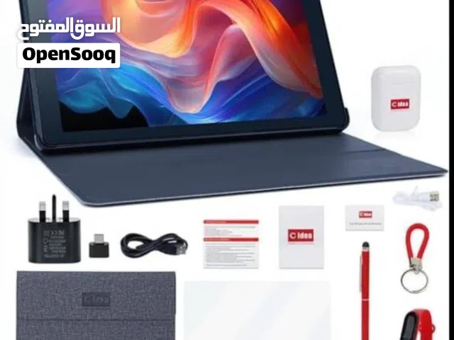 Cidea Tablet 8 inch   المواصفات: ذاكرة داخلية 512GB  رام 8GB – أداء سريع  يدعم الشريحة +Wi.Fi