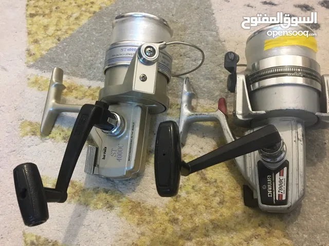 للبيع مكينات صيد سمك حداق دايوا كوري مقاس 7 الف وبانكس كوري مقاس 4 الف
