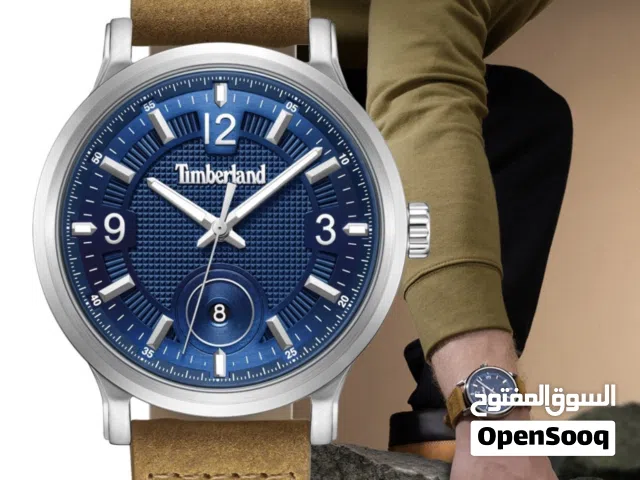 الساعة من علامة Timberland وموديلها يحمل الرقم: TBL.GB05659 جديدة