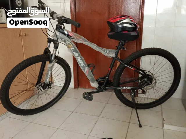bicycle for sale same like new with helmet and seat cover smooth