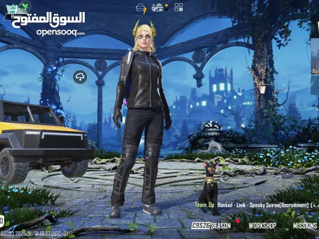 حساب ببجي لفل 83 وتجميعات لفل 62