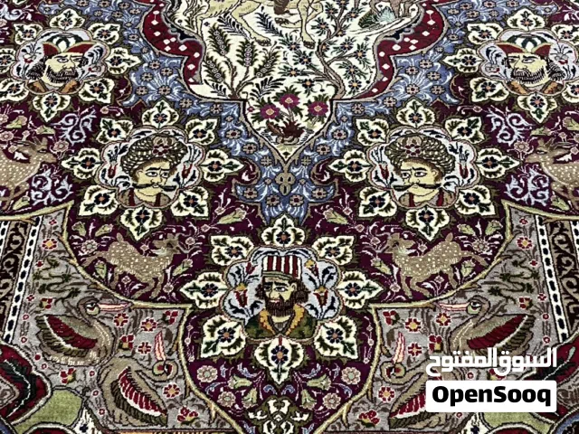 سجادة ايراني ممضية (قم قلم سلاطين)