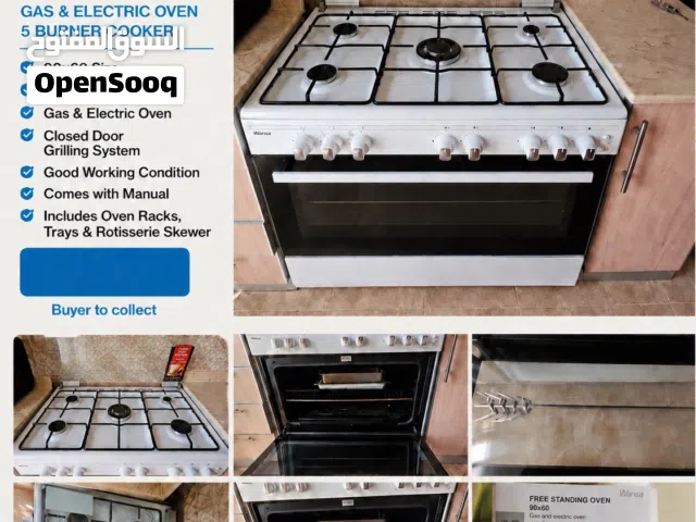 Wansa 90×60 Free Standing Oven / Cooker